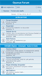 Mobile Screenshot of forum.oyunus.com