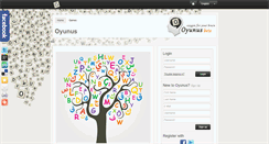 Desktop Screenshot of oyunus.com