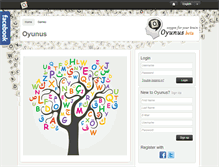 Tablet Screenshot of oyunus.com